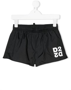 Плавки шорты с контрастным логотипом Dsquared2 kids