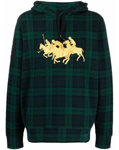 Худи в клетку гингем с вышивкой Polo ralph lauren