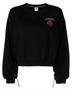 Укороченная толстовка с логотипом Aape by *a bathing ape®