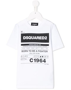 Футболка с логотипом Dsquared2 kids