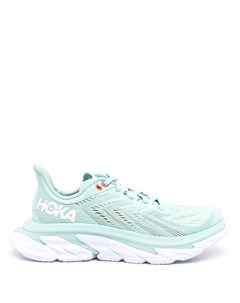 Кроссовки с нашивкой логотипом Hoka one one