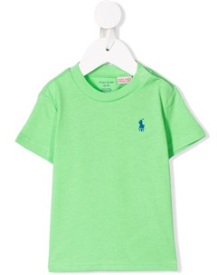 Футболка с вышитым логотипом Ralph lauren kids