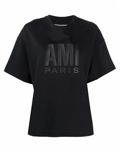 Футболка оверсайз с логотипом Ami paris