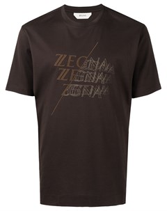 Футболка с логотипом Ermenegildo zegna