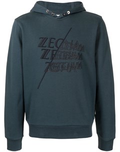 Худи с вышитым логотипом Ermenegildo zegna