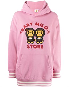 Худи с логотипом *baby milo® store by *a bathing ape®