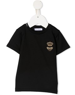 Футболка с вышивкой Dolce & gabbana kids