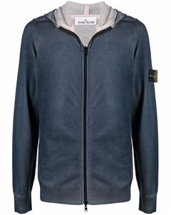 Свитер на молнии с логотипом Stone island