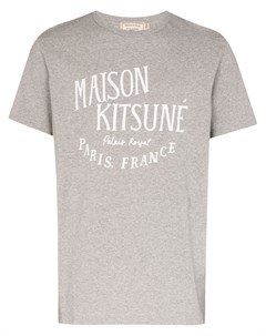 Футболка Palais Royal с логотипом Maison kitsune