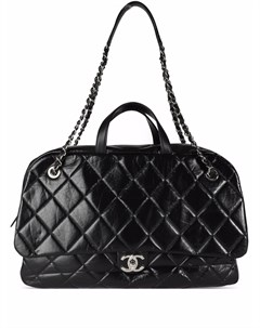 Стеганая сумка с логотипом CC Chanel pre-owned