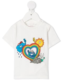 Футболка с принтом Stella mccartney kids