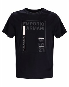 Футболка с логотипом Emporio armani