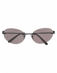 Солнцезащитные очки в овальной оправе Balenciaga eyewear