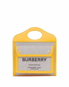 Сумка тоут Pocket размера мини Burberry