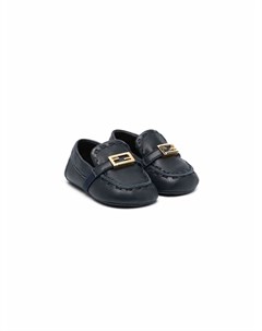 Пинетки с логотипом FF Fendi kids