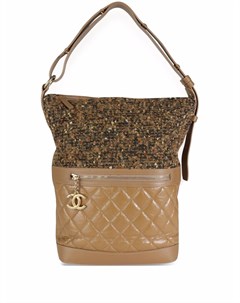 Стеганая сумка хобо Chanel pre-owned