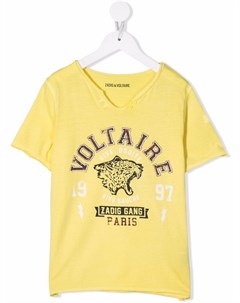 Футболка с логотипом Zadig & voltaire kids