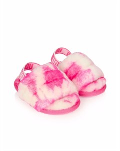 Слиперы Fluff Yeah с мраморным узором Ugg kids