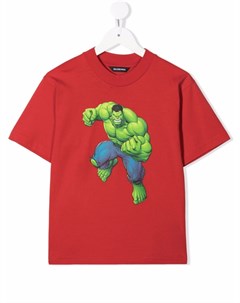 Футболка Hulk с короткими рукавами Balenciaga kids