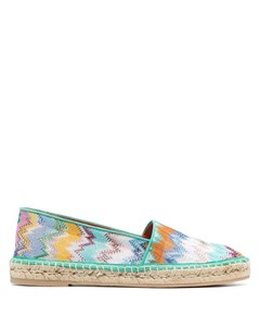 Эспадрильи с узором зигзаг Missoni