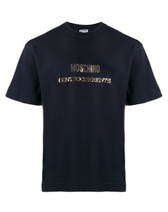 Футболка с логотипом Moschino pre-owned