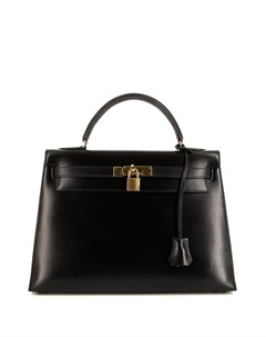 Сумка Kelly 32 1990 го года с ручкой и ремнем Hermes