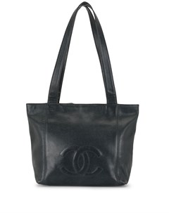 Сумка тоут 1997 го года с логотипом CC Chanel pre-owned