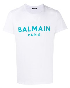 Футболка с логотипом Balmain