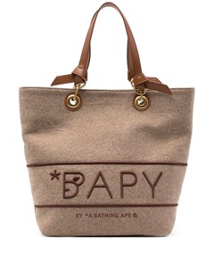 Сумка тоут с вышитым логотипом Bapy by *a bathing ape®