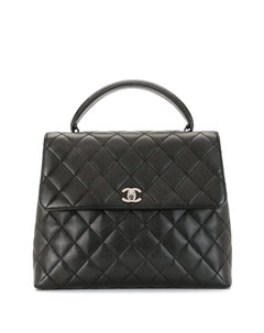 Стеганая сумка тоут 2001 го года Chanel pre-owned