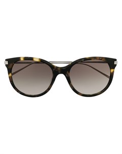 Солнцезащитные очки в оправе кошачий глаз черепаховой расцветки Boucheron eyewear