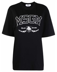 Футболка с логотипом Msgm