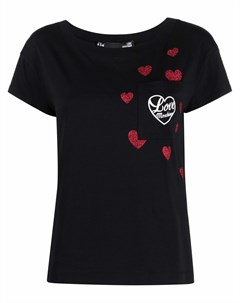 Футболка из джерси с логотипом Love moschino