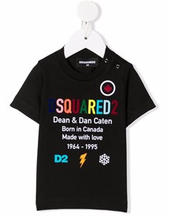 Футболка с логотипом Dsquared2 kids