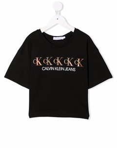 Футболка с логотипом Calvin klein kids