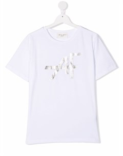 Футболка с логотипом Alberta ferretti kids