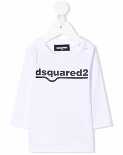 Футболка с длинными рукавами и логотипом Dsquared2 kids