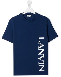 Футболка с логотипом Lanvin enfant