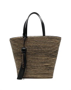 Сумка тоут Panier в полоску Saint laurent