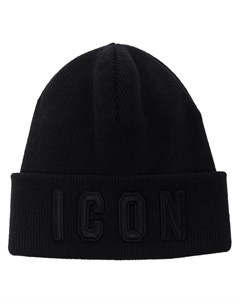 Шапка бини с вышивкой Icon Dsquared2