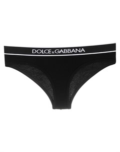 Трусы брифы с логотипом на поясе Dolce&gabbana