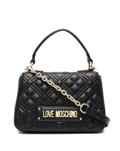 Стеганая сумка тоут из искусственной кожи Love moschino