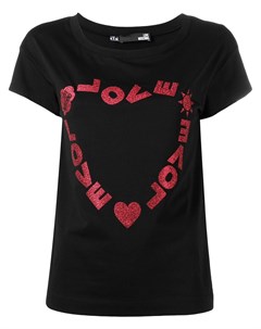 Футболка Love с принтом Love moschino