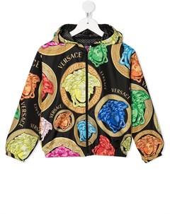 Куртка с принтом Medusa Versace kids