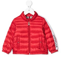 Пуховик с логотипом Moncler enfant