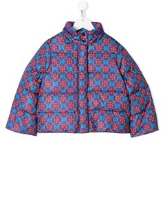 Пуховик с узором GG Gucci kids