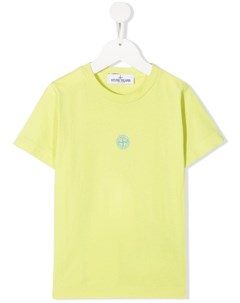 Футболка с логотипом Stone island junior