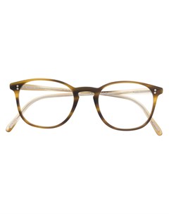 Очки в круглой оправе Oliver peoples