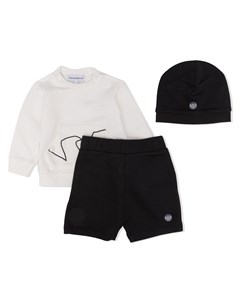 Спортивный костюм с логотипом Emporio armani kids