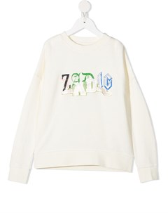 Толстовка с длинными рукавами и логотипом Zadig & voltaire kids